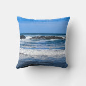 名前の青い太平洋 クッション (裏面)