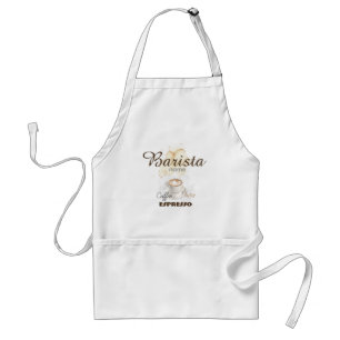 名前のBaristaのカスタムな専門のエプロン スタンダードエプロン