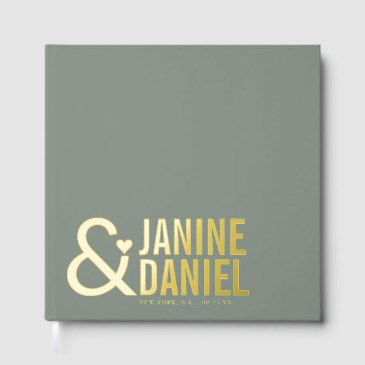 名前はっきりしたとハートアク結婚セントID1055 ゲストブック (正面)