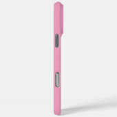 名前はっきりしたイニシャルガーリーベビーピンクカスタムモノグラム Case-Mate iPhoneケース (裏面 / 右)