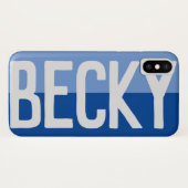 名前はっきりしたデザイン。 Case-Mate iPhoneケース (裏面(横))