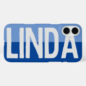 名前はっきりしたデザイン。 Case-Mate iPhoneケース (裏面 (横))