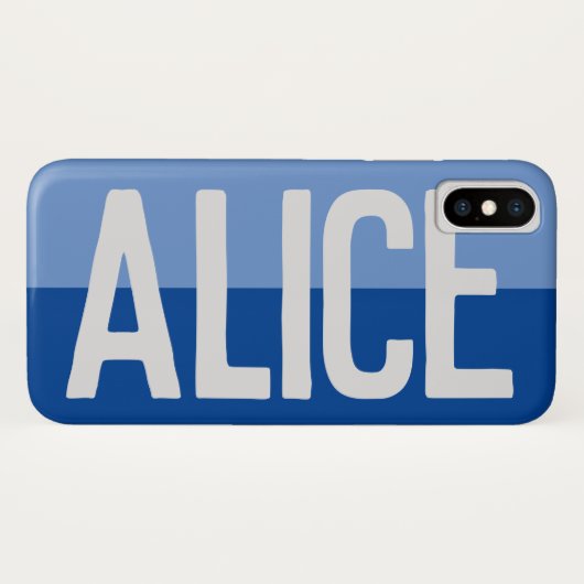 名前はっきりしたデザイン。 Case-Mate iPhoneケース (裏面(横))