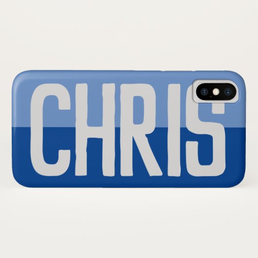 名前はっきりしたデザイン。 Case-Mate iPhoneケース (裏面(横))