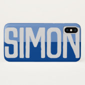 名前はっきりしたデザイン。 Case-Mate iPhoneケース (裏面(横))