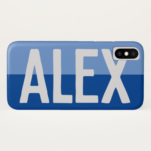 名前はっきりしたデザイン。 Case-Mate iPhoneケース (裏面(横))