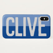 名前はっきりしたデザイン。 Case-Mate iPhoneケース (裏面(横))