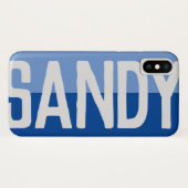 名前はっきりしたデザイン。 Case-Mate iPhoneケース (裏面(横))