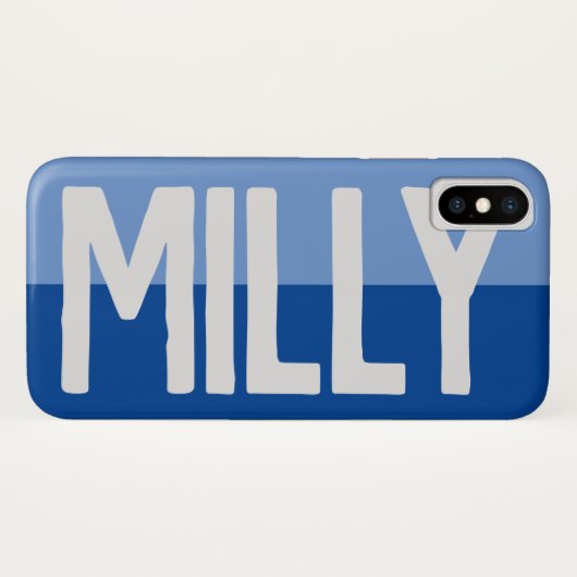 名前はっきりしたデザイン。 Case-Mate iPhoneケース (裏面(横))