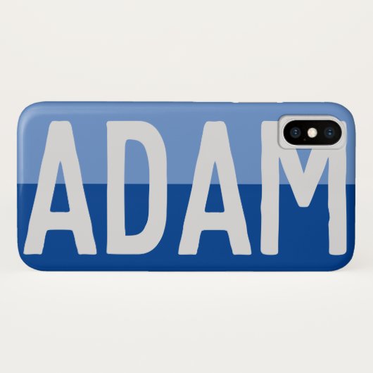 名前はっきりしたデザイン。 Case-Mate iPhoneケース (裏面(横))