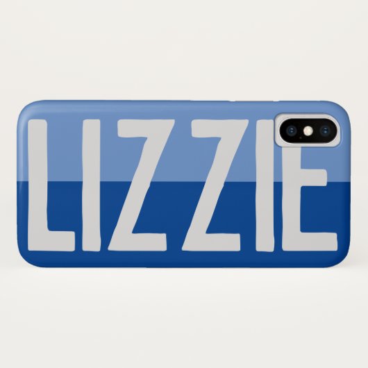 名前はっきりしたデザイン。 Case-Mate iPhoneケース (裏面(横))