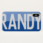 名前はっきりしたデザイン。 Case-Mate iPhoneケース (裏面(横))