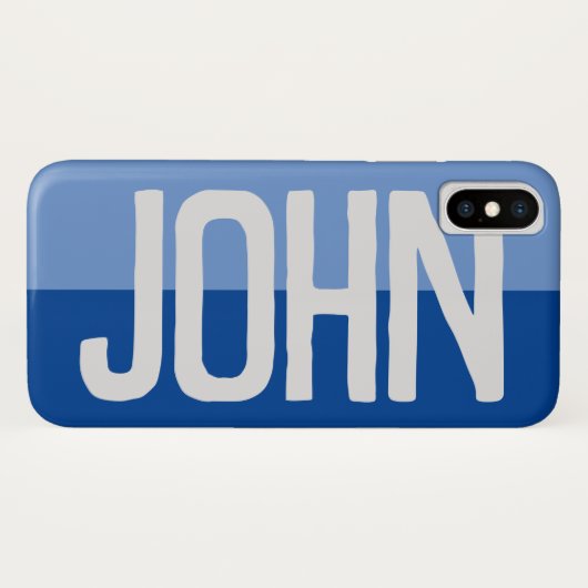 名前はっきりしたデザイン。 Case-Mate iPhoneケース (裏面(横))