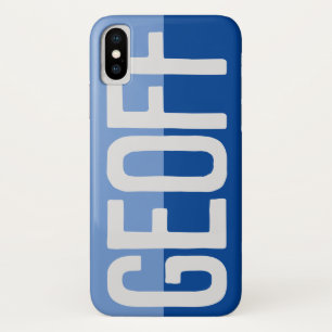 名前はっきりしたデザイン。 iPhone X ケース