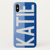 名前はっきりしたデザイン- Katie Case-Mate iPhoneケース (裏面)