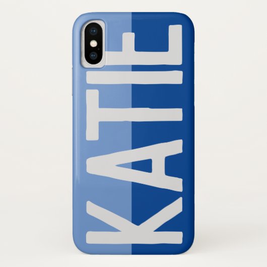 名前はっきりしたデザイン- Katie Case-Mate iPhoneケース (裏面)