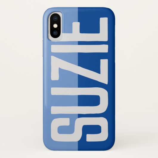 名前はっきりしたデザイン- Suzie Case-Mate iPhoneケース (裏面)