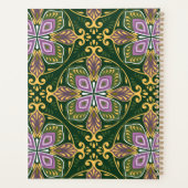 名前はオリーブとラベンダーのアズレホス プランナー手帳 (裏面)