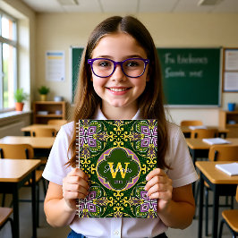 名前はオリーブとラベンダーのアズレホス プランナー手帳