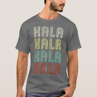名前はカラ イン レトロ ヴィンテージ ディスコ ファニー Tシャツ