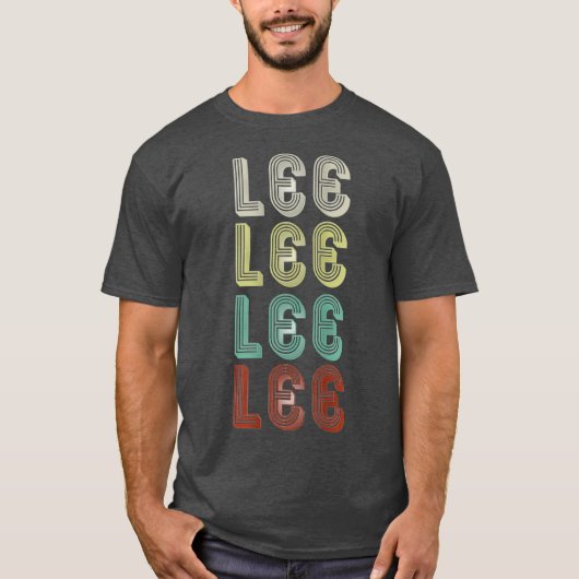名前はリーレトロヴィンテージおもしろい Tシャツ (正面)