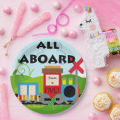 名前は列車のハッピーバースデーのすべてを老化させ、 ペーパープレート (パーティー)