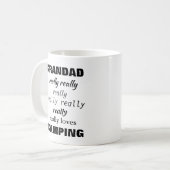 名前は本当に本当に好き（または愛）件名 コーヒーマグカップ (正面左)