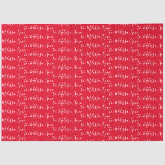 名前は赤 薄葉紙 (正面)