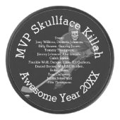 名前またはニックネームとチーム名でMVPをパーソナライズ アイスホッケーパック (正面)