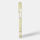 名前またはモノグラムの赤いケシ Case-Mate iPhoneケース (裏面 / 左)