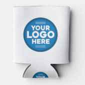 名前または会社のロゴをパーソナライズCan Coo 缶クーラー (正面)