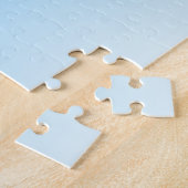 名前または単語 |スカイブルーのグラデーシグラデーションョン ジグソーパズル (側面)