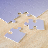 名前または単語 |ネイビーブルーのグラデーシグラデーションョン ジグソーパズル (側面)