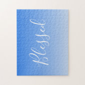 名前または単語 |青グラデーシグラデーションョン ジグソーパズル (縦)