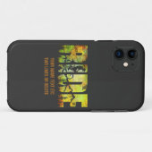 名前または文字マウンテンバイクライダー秋の色を追加 Case-Mate iPhoneケース (裏面(横))