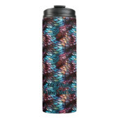 名前または文字、ドラゴンアクアはかりで測ブルークリムゾンを追加 タンブラー (正面)