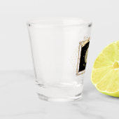 名前やイニシャル ショットグラス (左)