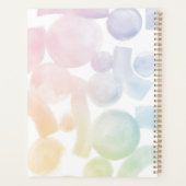 名前よくはしゃぐ付き水彩パターンプランナー プランナー手帳 (裏面)