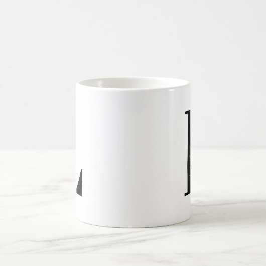 名前をカスタマイズするには、文字Lで始める コーヒーマグカップ (中央)