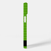 名前をカスタマイズ可能 緑の葉の模様 Case-Mate iPhoneケース (裏面 / 右)