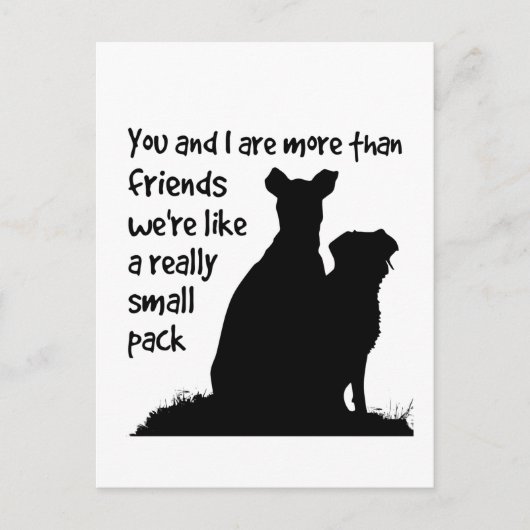 名前をカスタムするあなたと私は私たちの好きな友達よりも ポストカード (正面)