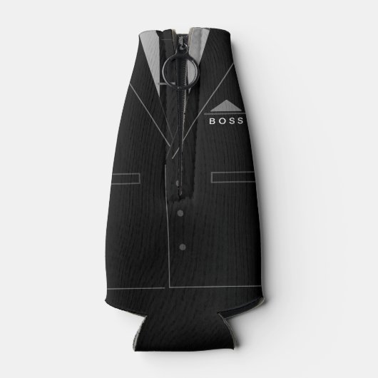 名前をカスタムするおもしろいクールボトル訴訟 ボトルクーラー (裏面)