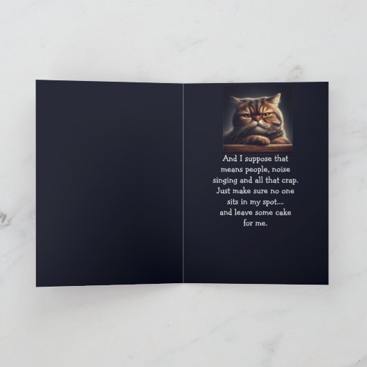 名前をカスタムするおもしろいグリーティング カード (内部)