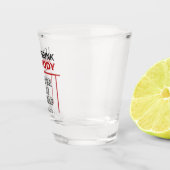 名前をカスタムするおもしろいショットガラス ショットグラス (右)