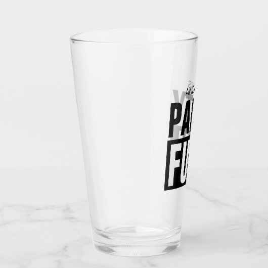 名前をカスタムするおもしろいパーティー用ビールガラス贈答品 タンブラーグラス (右)