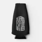 名前をカスタムするおもしろいビールボトルクール ボトルクーラー (正面)