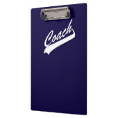 名前をカスタムするおよび色のスポーツコーチのクリップボード クリップボード (左)