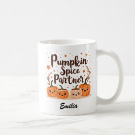 名前をカスタムするかわいいハロウィーンコーヒーマグfor Friend コーヒーマグカップ