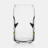 名前をカスタムするかわいいペンギン ガラス缶 (左)