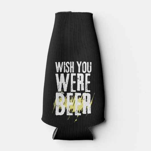 名前をカスタムするがビールのおもしろいボトルクール ボトルクーラー (正面)